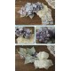 Hoshibako Works Rainy Season Is Approaching Hydrangea Straw Bonnet, Brooches and Bow Clips(Full Payment Without Shipping)